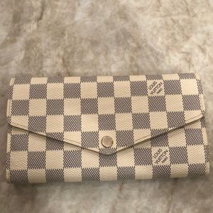 Louis Vuitton Sarah Damier Azur Wallet